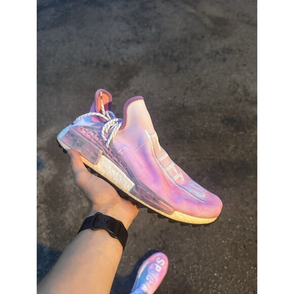 Size 13 - adidas Pharrell x NMD Human Race Trail Holi Festival - Picture 4 of 7